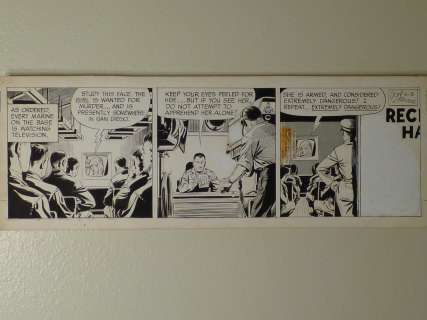 Don Sherwood Alden McWilliams - sherwood + mcwilliams - military briefing - dan flagg 9-3-1966 issue dan flagg daily