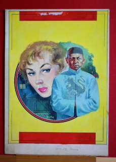 Capolavoro #54 - Jacono - original cover "L’enigma dello spillo di Edgar Wallace" - Page volante - EO | Catawiki