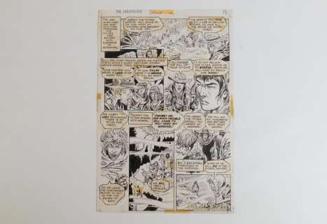 Original DC Comic Book Art-The Unexpected | Bodnars Auction