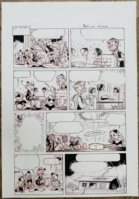 Arild Midthun | Donald Duck - Duck of Thunder - 2010 - p4 | 2DGalleries