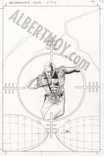 John Cassaday | Doc Savage Issue 3 Page Cover | Albert Moy