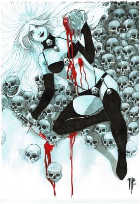 Philippe Bringel | Lady Death | 2DGalleries