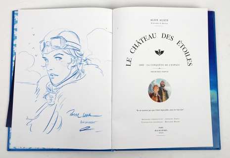Alice Alex Le Château... | ALICE Alex Le château des étoiles Superbe dédicace... | Vermot et Associés