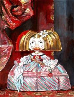Daisy Duck inspired by Las Meninas by Velazquez - Original Painting - Tony Fernandez - Art original | Catawiki
