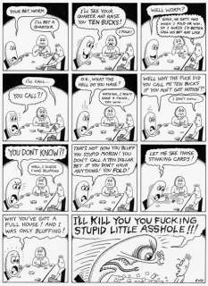 Dennis Worden | Poker Game At Turd’s page3 ($95.00) | Comic Art Collective