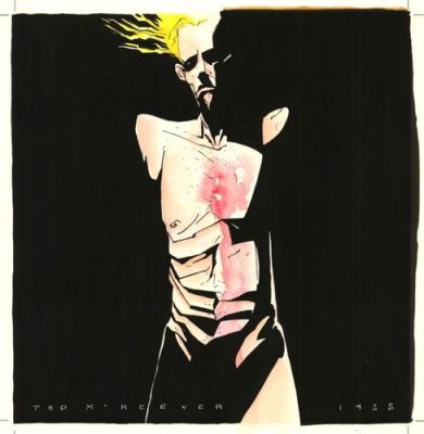 Eddy Current #12 original cover painting - Ted McKeever | eBay US