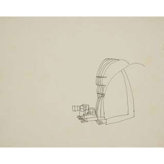 ANONYME Personnages avec drapeaux Encre de Chine sur papier… | Tajan