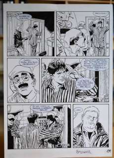 Dylan Dog albo gigante n. 18 - B. Brindisi - tavola originale - Page volante - (2009) | Catawiki