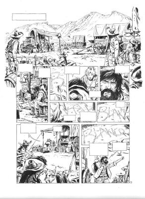 Germano Giorgiani | Sinisterra T1, planche 19 original | 2DGalleries