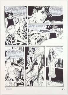 Dylan Dog n. 295 - F. Saudelli - tavola originale - Page volante - (2011) | Catawiki