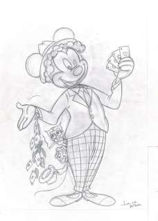 Mickey Marx & Brothers - Original Preliminary Sketch - Jaume Esteve - Art de crayon | Catawiki