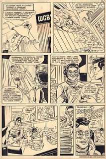  - Superman #364 - Page 9 - Original Artwork by Rick Burchett and James Hodgkins - Page séparée - EO - (1981) 