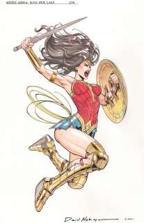 David Nakayama - Wonder Woman Black & Gold #6 Cover