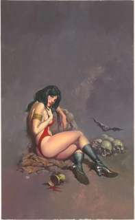 187: D’Achille Vampirella 3:Deadwalk original comic art | Russ Cochran