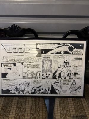 Original vintage Hand drawn Comic Artwork from Star gods | eBay US (Buy It Now)