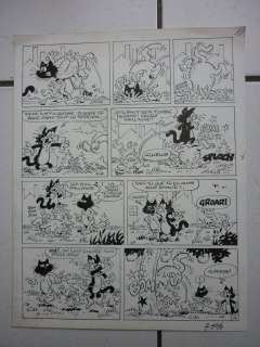 Macherot - Planche originale (p.4) Pantoufle  - (1966) | Catawiki