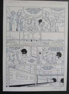 Sikorski, Alain - Planche originale (p.32) - La clé du mystère T.1 - Meurtre sous la Manche - (2000) | Catawiki