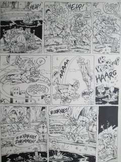 Schreurs, Eric - Originele pagina - Joop Klepzeiker 3 - Ik verzuip! (1986) | Catawiki