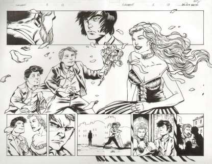 Mario Gully - Kidnapped #5 pgs. 12 & 13 dps beautiful girl