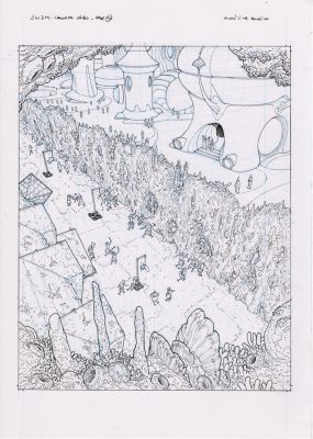 André Lima Araújo | Three Worlds / Three Moons: Maps #1 Page 10 | The Artist Bullpen
