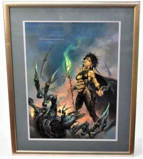 Todd Lockwood Sci Fi Painting | Forsythe’s Auctions