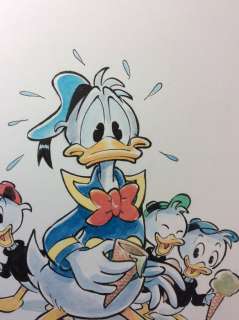 Donald Duck - â€œL’estate sta finendo, i gelati pureâ€ - Page volante - umpublished - (2019/2019) | Catawiki
