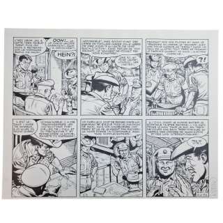 Victor Hubinon (1924-1979) Planche... | Victor HUBINON (1924-1979) PLANCHE ORIGINALE à l’encre... | misc / divers