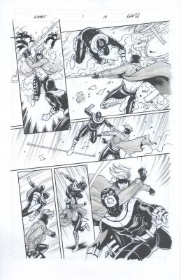 Robert Gill | Gambit: Wanted #1, Page 14 | Geoff M Art Sales