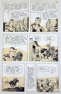 Pecos Bill albi d’oro n. 12 - Tavola Originale - Page volante | Catawiki