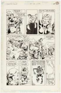 FORGOTTEN REALMS #15 COMIC BOOK PAGE ORIGINAL ART BY RAGS MORALES. | Hake’s