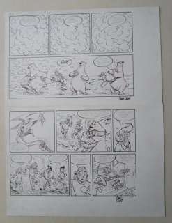 Cambré, Charel - Originele pagina (p.15) tbv S.O.S. Kinderdorpen - Suske en Wiske - De spitse bergen - Page volante - (2015) | Catawiki