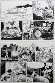 Jérôme Jouvray | Lincoln  » Ni Dieu, Ni Maître !  » – Planche originale n° 8 – Jérôme Jouvray | Zic et Bul
