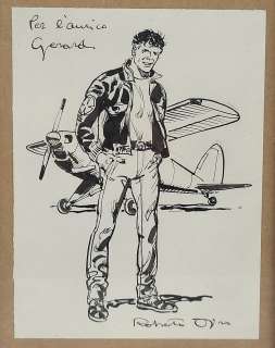 Roberto Diso (1932), Mister No, Dessin Encre de Chine Sur Papier, Signé En Bas À Droite Et Dédicacé En Haut À Gauche, Dim. 20 X 15 Cm. |  | misc / divers