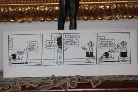 Smythe, Reg - Original strip - Andy Capp - (1989) | Catawiki