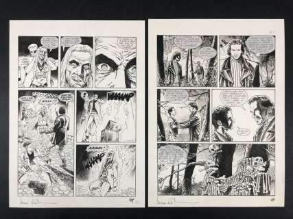 Dampyr #125 - Raimondo - tavola originale - - Page volante - (2010) | Catawiki