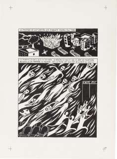 Marjane Satrapi | Persepolis (Original Book Art, page 13) | Sotheby’s