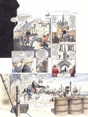 DERMAUT François... - Lot 87 - DERMAUT François (1949-2020) Malefosse - Le Mont perdu Encres...