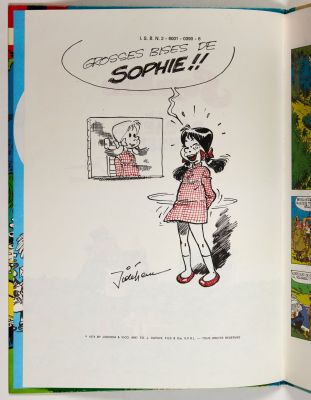 Jidéhem - Dédicace... | Jidéhem - Dédicace : Sophie 10. Edition originale agrémentée... | Tessier Sarrou
