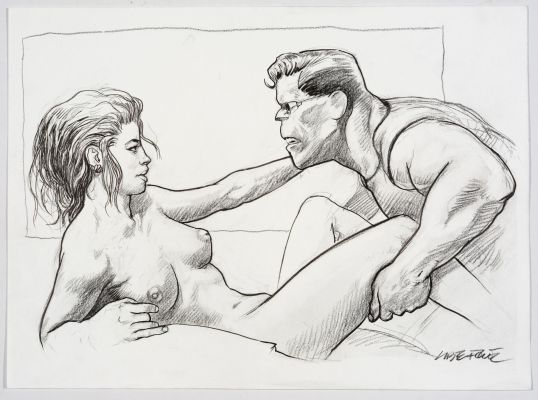 Liberatore, Ranxerox Magnifique... | Lot 37 - Liberatore, RanXerox Magnifique composition libre à... | Tessier Sarrou