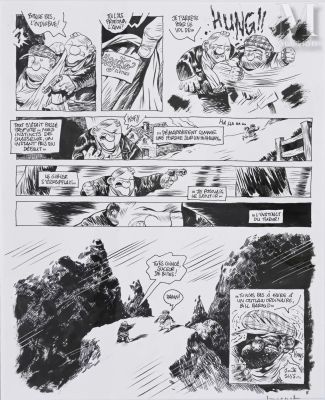 LARCENET, Manu (né en 1969) - Lot 136 : BILL BAROUD