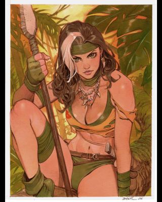 Jorge Molina - Savage Rogue 9x12 Original Art by Jorge Molina