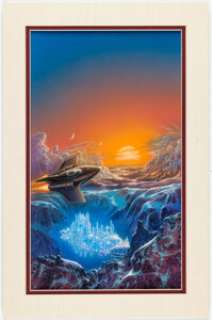 Don Dixon | Rocket to Limbo Paperback Novel Cover Painting Original Art (Ace, 1986).... | Heritage