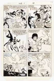 Al Milgrom And Steve Leialoha | Secret Wars II #8 Story Page 12 Original Art (Marvel, 1986).... | Heritage