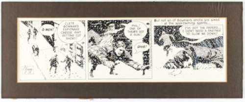 Al Williamson | Secret Agent Corrigan Daily Comic Strip Original Art dated 2-18-70 (King Features Syndicate, 1970).... | Heritage