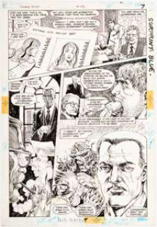 Rick Veitch And Alfredo Alcala | Swamp Thing #52 Story Page 5 Original Art (DC Comics, 1986).... | Heritage