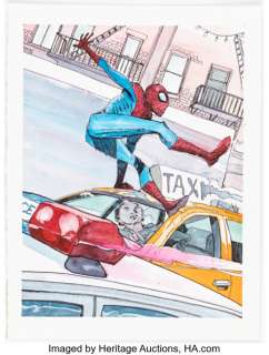 Image Comics artist - Tyler Jenkins - Spider-Man Specialty Illustration Original Art (undated)....