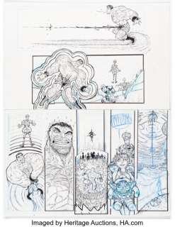 Pitarra, Nick - Nick Pitarra Doom Patrol: Weight of the Worlds #4 Story Page 21 Original Art (DC, 2019)....