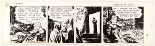 Caniff, Milton | Milton Caniff Terry and the Pirates Daily Comic Strip Original Art dated 9-20-41 (News Syndicate, 1941). ... | Heritage