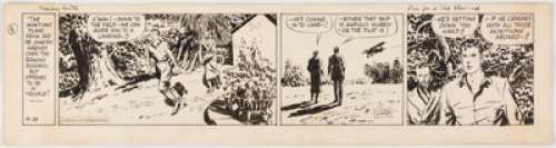 Sickles, Noel | Noel Sickles Scorchy Smith Daily Comic Strip Original Art dated 9-29-36 (Associated Press, 1936).... | Heritage
