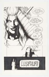 Unidentified Alternative Art Comic Artist - Drew Hayes Poison Elves #59 Story Pages 14-15 Original Art (SIRIUS Entertainment, 2000).... (Total: 2 Original Art)